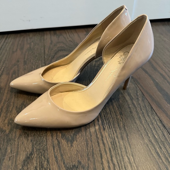 Nude Jessica Simpson Pumps - Picture 5 of 8